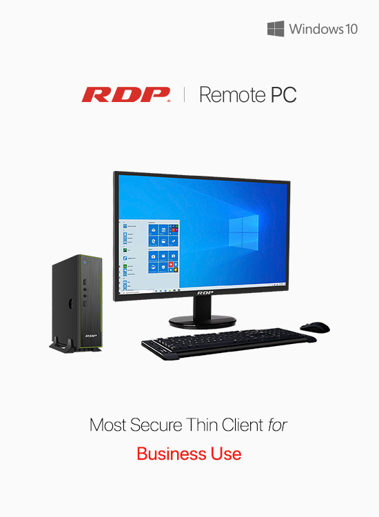 Remote PC BWJ37101WA (2.0) RDP Most Affordable Modern PCs