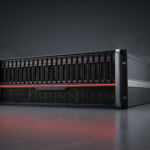 RDP GPU Mart GPU Servers HGX and PCIe AI training server with red accent lighting
