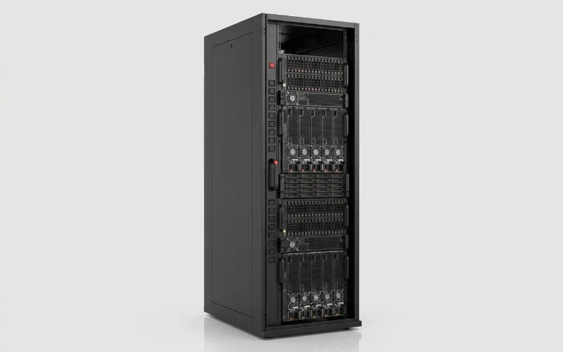 QUASAR 42U 33 kW AI Rack + PDU