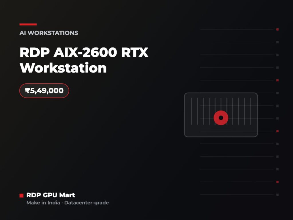 Media Rendering and Generative AI Workstation Planning