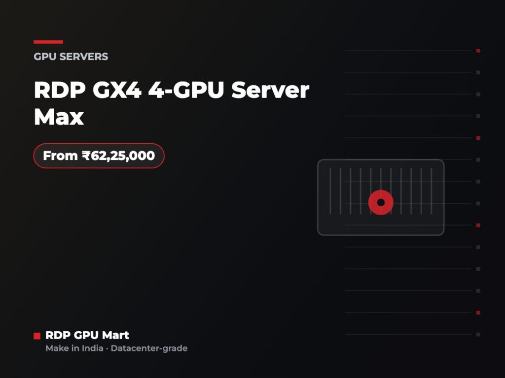 GPU Server India Sizing Checklist for AI Inference