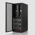 GB300 NVL72 open cabinet internal layout