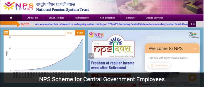  NPS Scheme for Central Government Employees