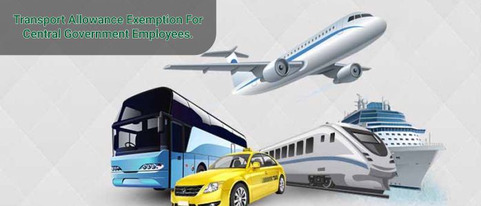 transport allowance exemption for central government employees